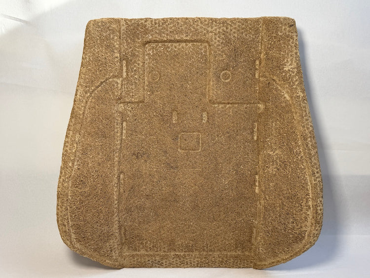 Mercedes Benz W116 seat pad backrest rubber hair / coconut hair NEW