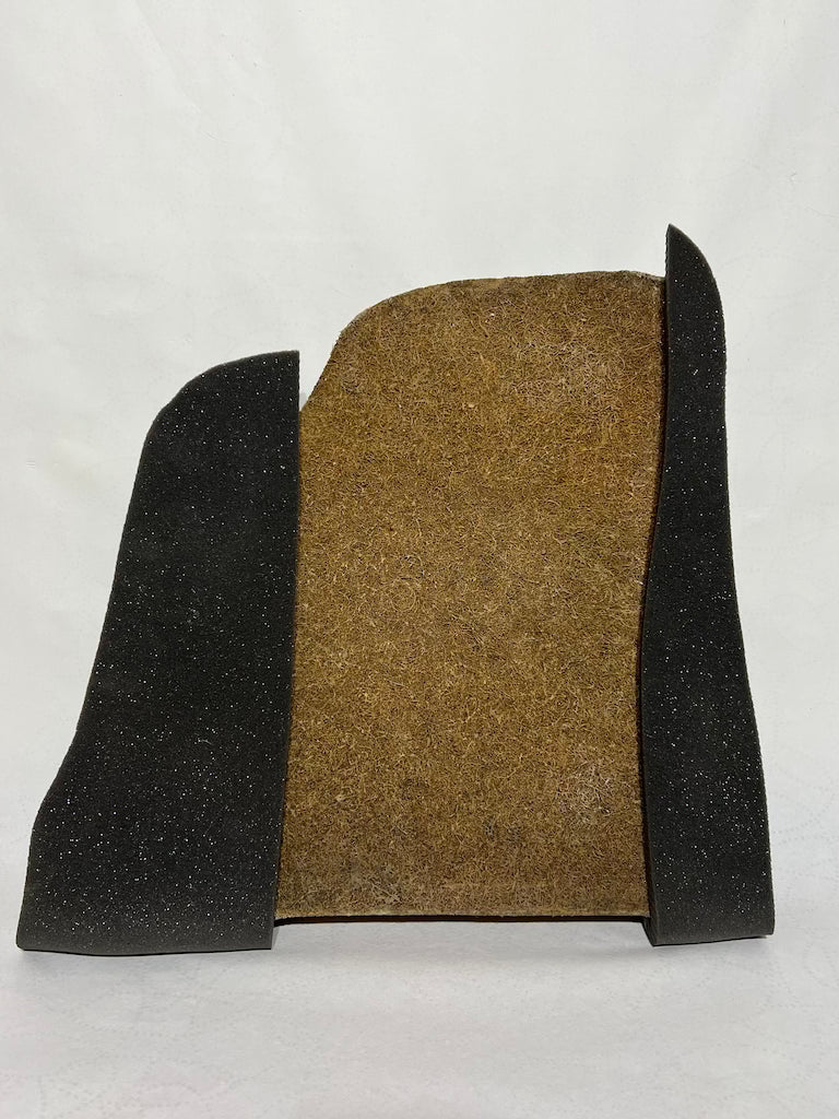 Mercedes Benz W107 Sitzauflage hinten rechts Gummihaar / Kokoshaar NEU