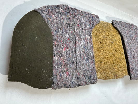 A1269200450 Mercedes Benz W126 Sitzauflage Fond Gummihaar - Kokoshaar NEU