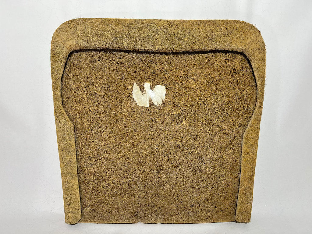 Mercedes Benz W123 A1239102950 Sitzauflage Gummihaar / Kokoshaar NEU Seat pads NEU