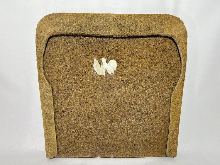 Mercedes Benz W123 A1239102950 Sitzauflage Gummihaar / Kokoshaar NEU Seat pads NEU