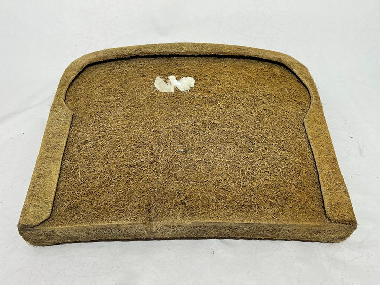 Mercedes Benz W123 A1239102950 Sitzauflage Gummihaar / Kokoshaar NEU Seat pads NEU