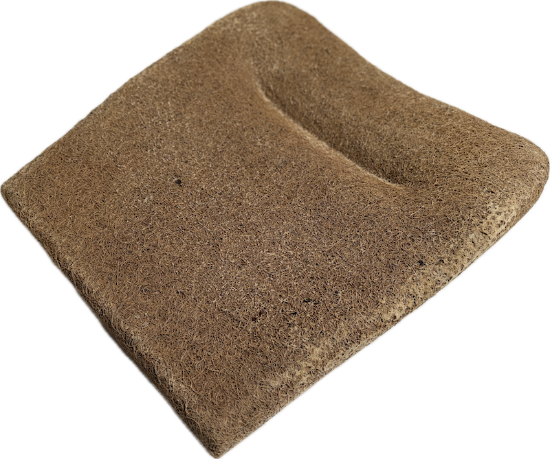 Mercedes Benz W116 seat pad backrest rubber hair / coconut hair NEW